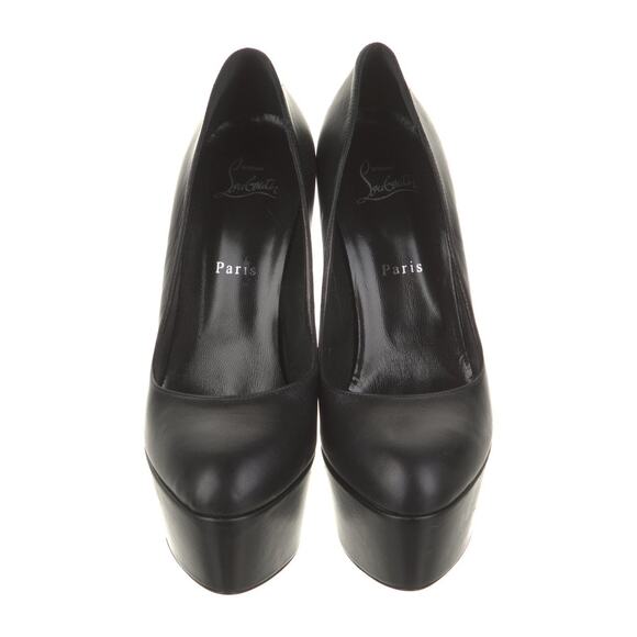 ❤️Christian Louboutin Leather Platform Pumps❤️ - Picture 3 of 5